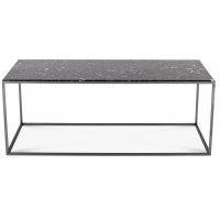 Carrera soffbord 120 cm - Svart marmor/stål Carrera soffbord 120 cm - Svart marmor/stål