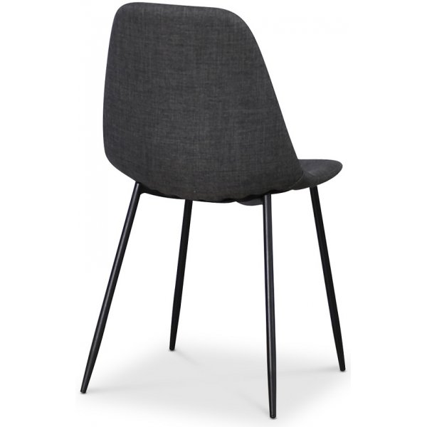 Hylte stol - Gr/svart