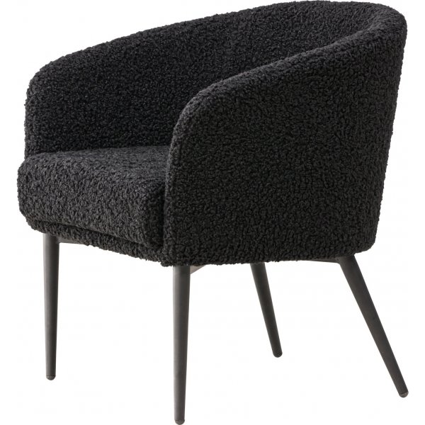 Fluffy fåtölj - Svart Fluffy fåtölj - Svart