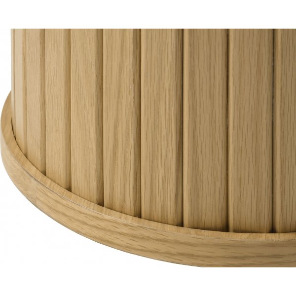 Table basse ronde Mood en chêne huilé Ø90 cm Table basse ronde Mood en chêne huilé Ø90 cm