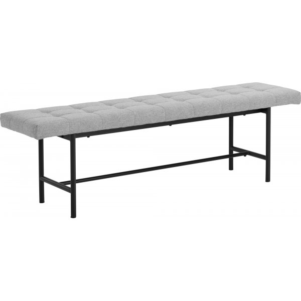 Sigfrid bnk 160 cm - Ljusgr