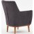 Fauteuil Gonca - Anthracite