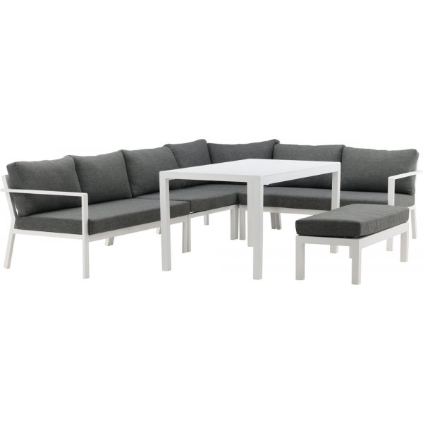 Groupe de canapés d'angle Ramos - Noir Groupe de canapés d'angle Ramos - Noir