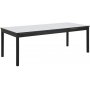 Mosel frlngningsbart matbord 215-315 cm - Vit/Svart