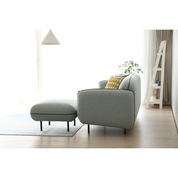 Soffa Catta med fotpall - 200 cm Soffa Catta med fotpall - 200 cm
