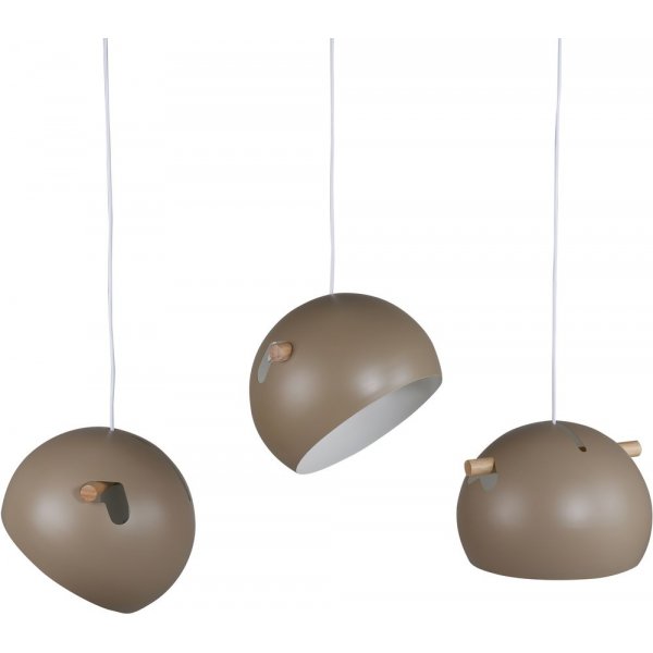 Nordans taklampa 3 - Brun