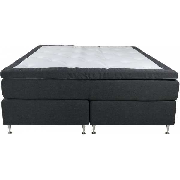 lvdalen bed 180 x 200 cm Vast - Donkergrijs