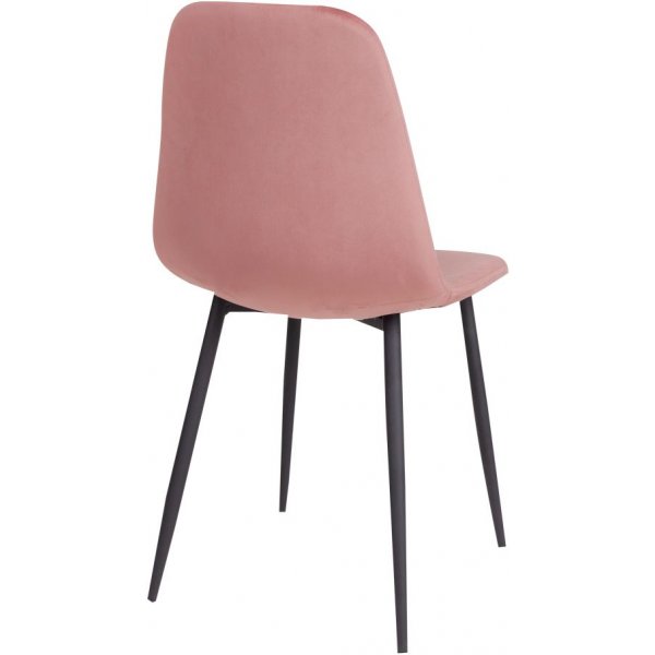 Stockholm Matstol - Rosa/svart