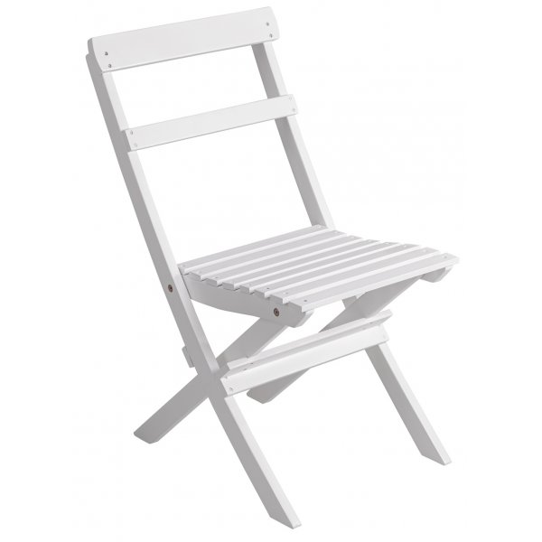 Bj�rk� utestol - Vit