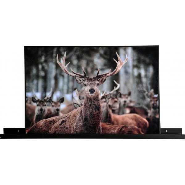 Cadre photo Frikk 120 cm - Bouleau laqué noir Cadre photo Frikk 120 cm - Bouleau laqué noir