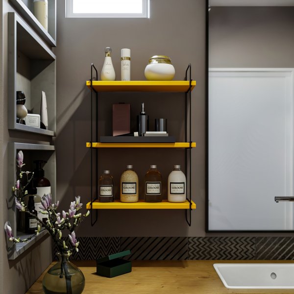 Pulalis wandplank - Geel Pulalis wandplank - Geel