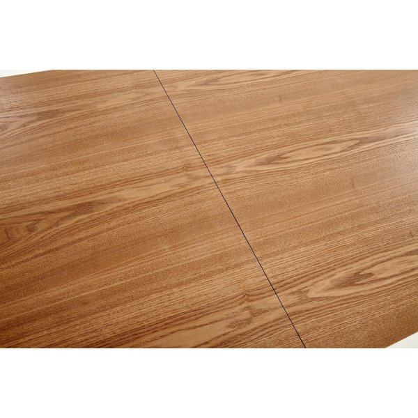 Table  manger Errol 180-240 x 90 cm - Chne/noir