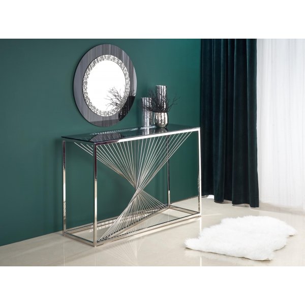 Table console Taselli 120x 40 cm - Argent Table console Taselli 120x 40 cm - Argent