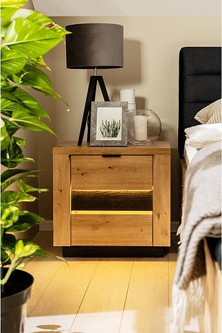 Table de chevet Ostia - Chêne Table de chevet Ostia - Chêne