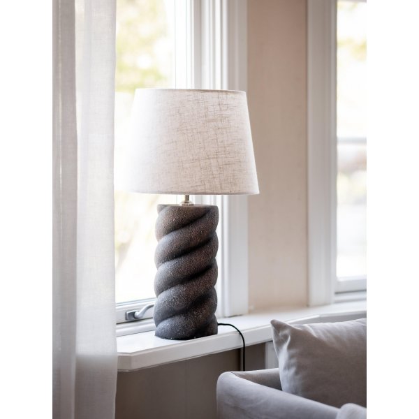 Pied de lampe Spin - Marron - 41 cm Pied de lampe Spin - Marron - 41 cm