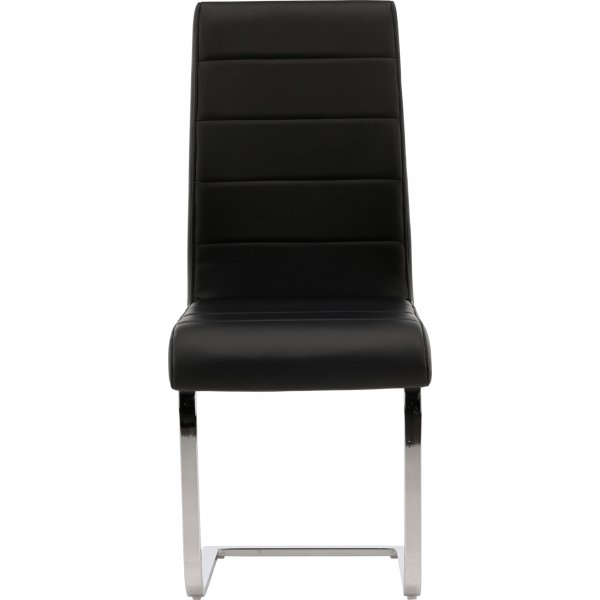 Tempo matstol - Svart PU