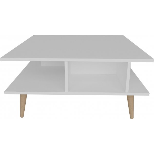 Table basse Akya 89 x 89 cm - Blanc
