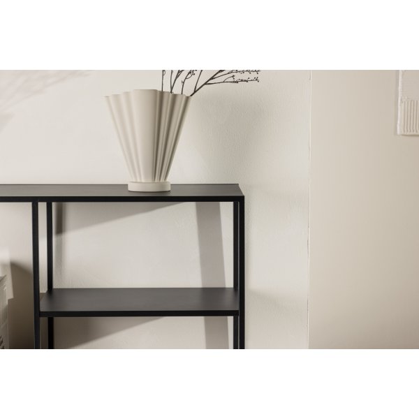 Puno sidobord 80 x 30 cm - Svart Puno sidobord 80 x 30 cm - Svart