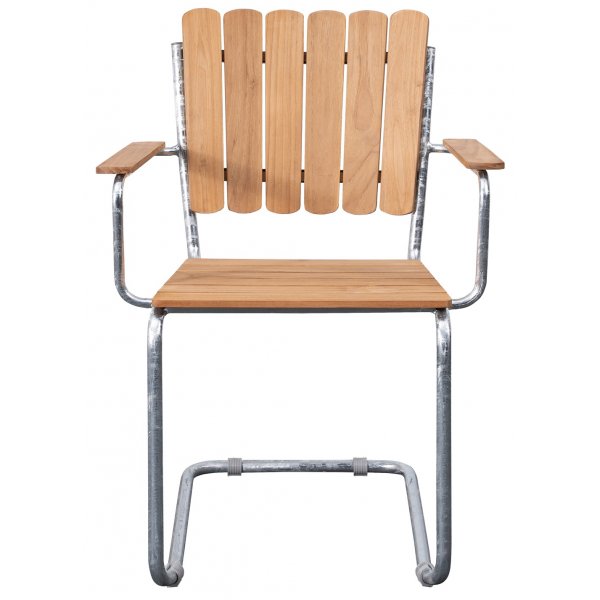 Möllan stapelbar karmstolar i teak med armstöd Möllan stapelbar karmstolar i teak med armstöd