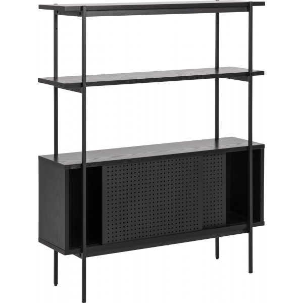 Bibliothèque Angus 114 cm - Noir Bibliothèque Angus 114 cm - Noir