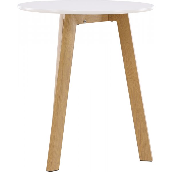 Leonora eettafel 65 cm - Wit