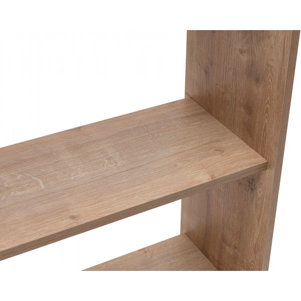 Bibliothque Mindy - Chne saphir/blanc