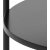 Table basse Goldington 80 cm - Noir