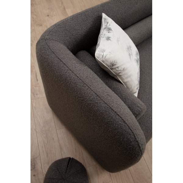 Canapé 3 places Victoria - Gris Canapé 3 places Victoria - Gris