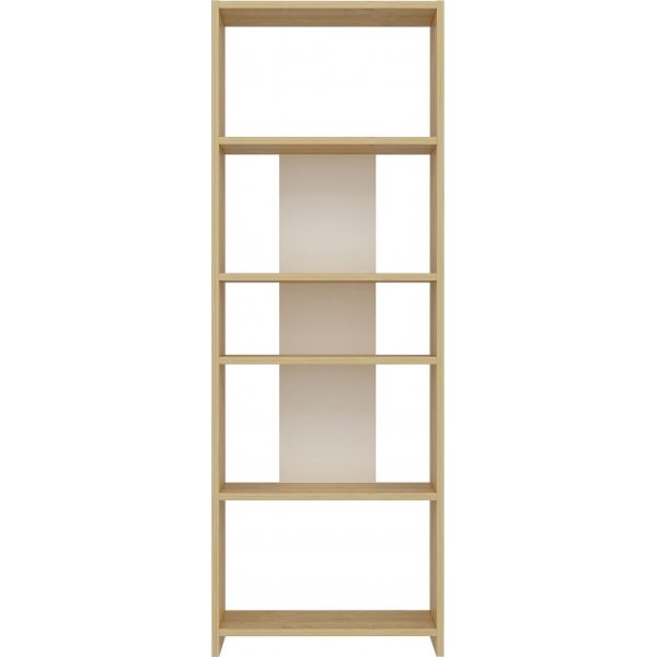 Dio bokhylla - Ek/vit Dio bokhylla - Ek/vit