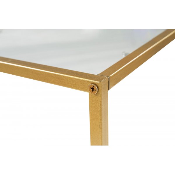 Canvas avlastningsbord - Guld Canvas avlastningsbord - Guld