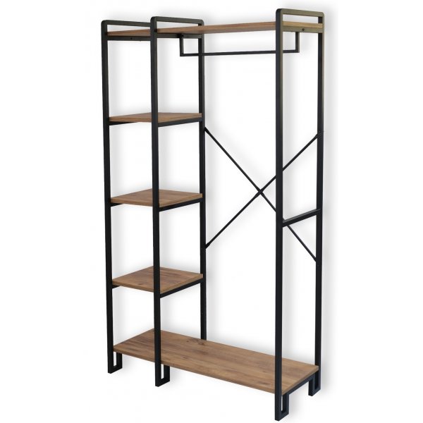 Meuble d'entre Rex - Pin/noir