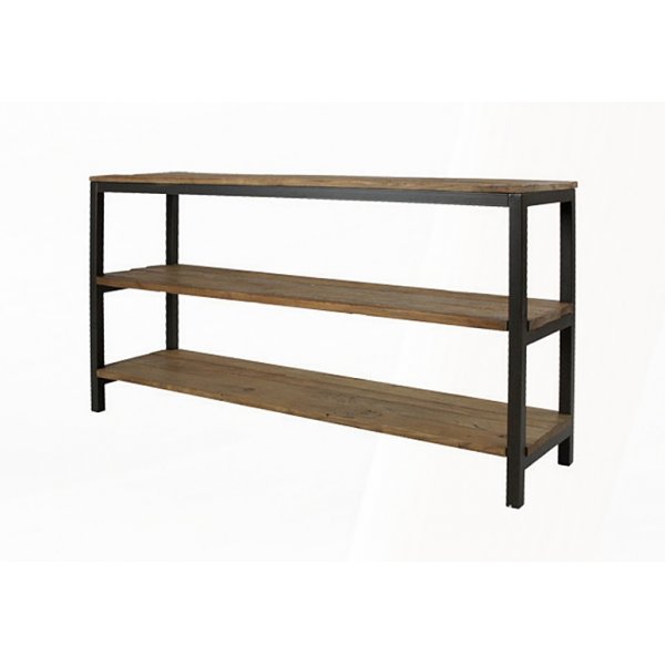 Holmstorp konsolbord 170 x 45 cm - Alm/svart