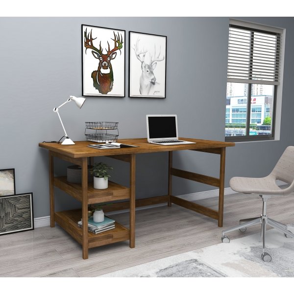 City skrivbord 120x55 cm - Valn�t