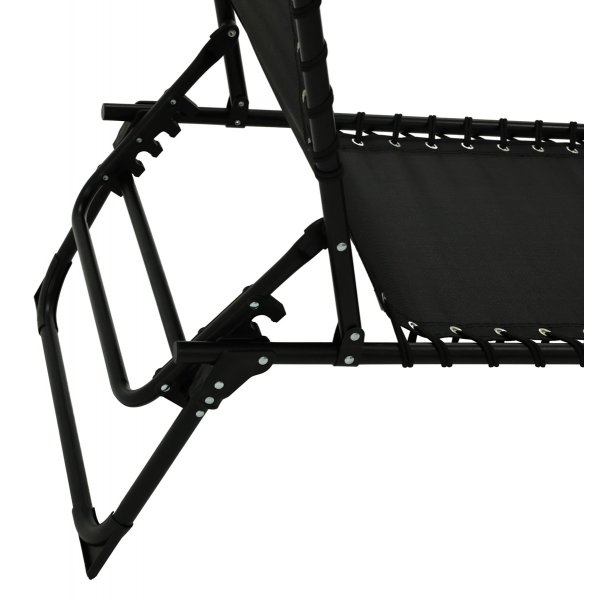 Örgryte solsäng - Ställbar | Svart Örgryte solsäng - Ställbar | Svart