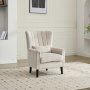 Fauteuil Linnea - Cr�me boucl�