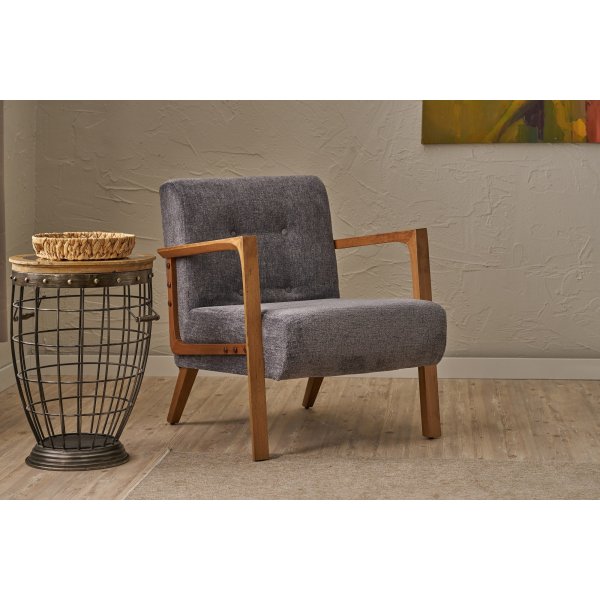Fauteuil Kemer - Gris