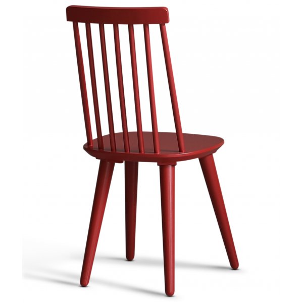 Chaise à chevilles rouge RAL3003 + Détachant pour meubles Chaise à chevilles rouge RAL3003 + Détachant pour meubles