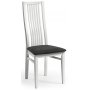 Torkelson Allegro matstol med tygsits - Vitlackat tr