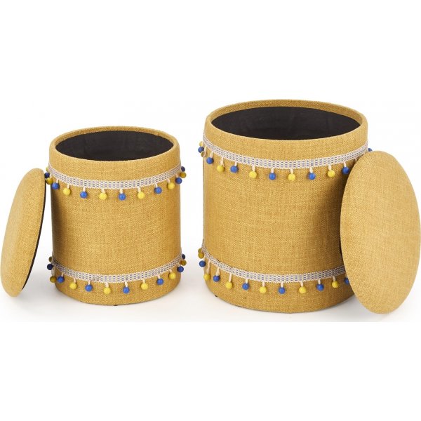 Pouf Regina - Jaune Pouf Regina - Jaune