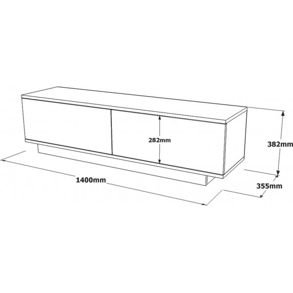Banc multimdia Fonda - Blanc
