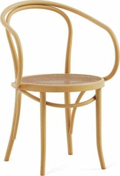 Chaise  cadre No 30 avec assise en rotin - N\\\'importe quelle couleur sur le cadre