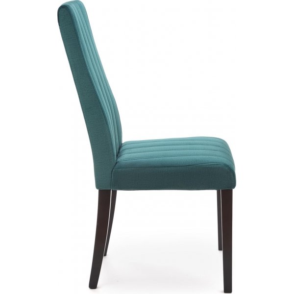 Chaise Heather - Velours vert et noir Chaise Heather - Velours vert et noir