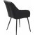 Boston Fauteuil in zwart PU