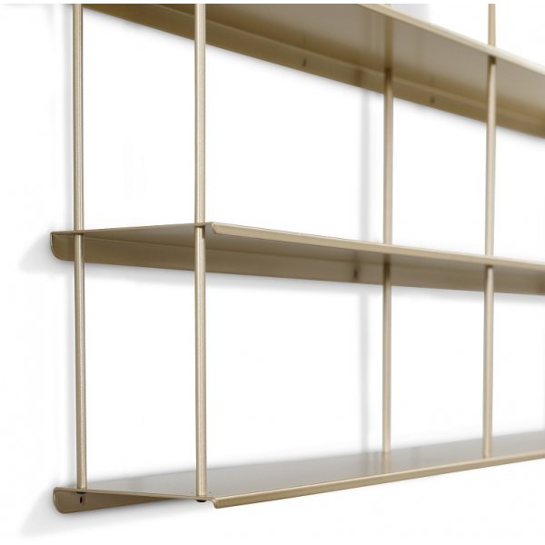 Elliot vägghylla i mässing Elliot vägghylla i mässing