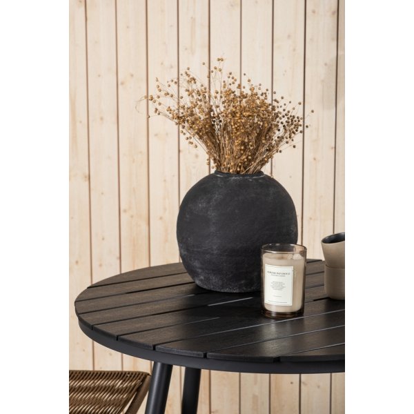 Break utematgrupp med 2 st Lindos stolar - Beige/Svart