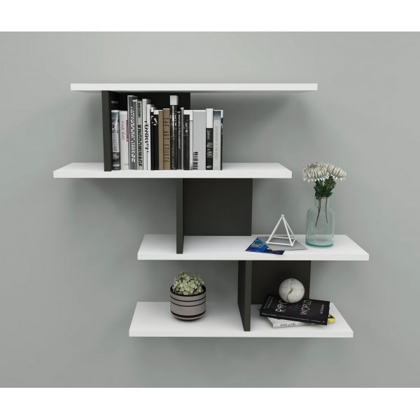 Rosie v�gghylla - Vit/antracit