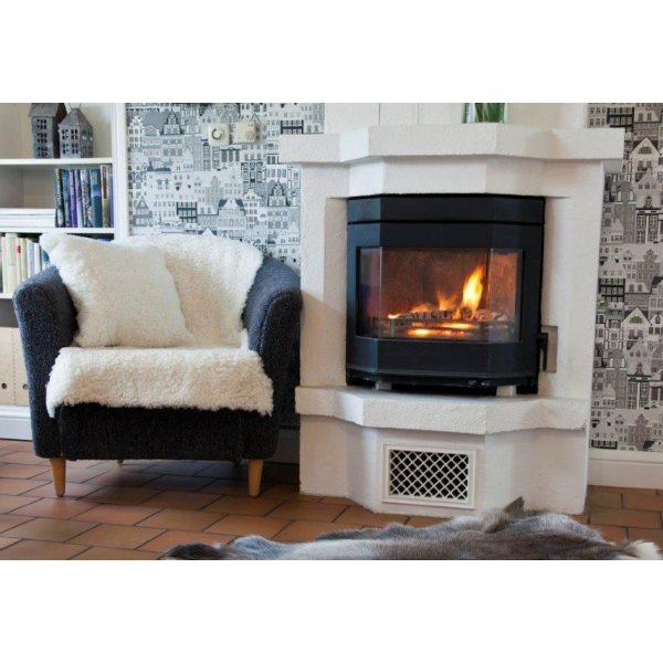 Krullende schapenvacht Beige Krullende schapenvacht Beige