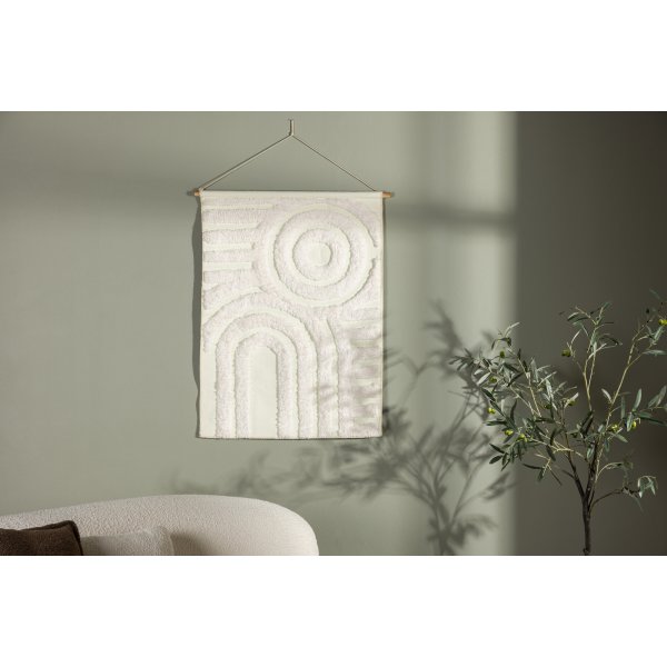 Nikita väggmatta 70 x 100 cm - Vit Nikita väggmatta 70 x 100 cm - Vit