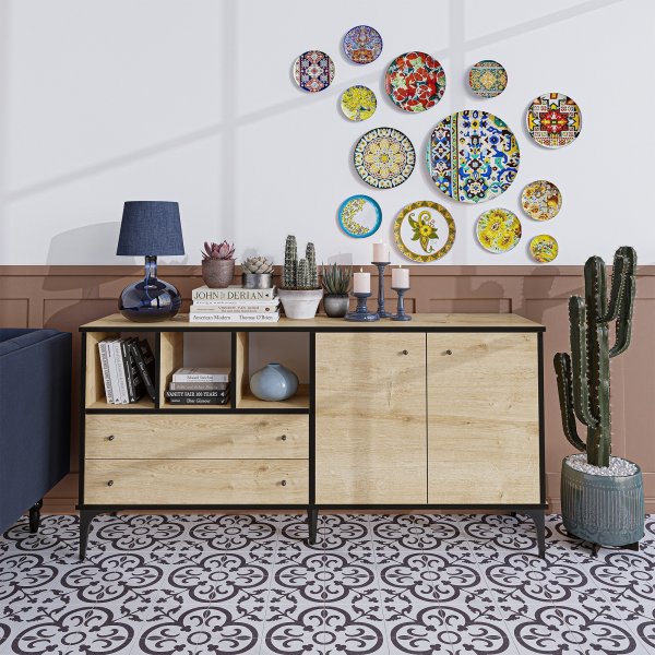 Buffet Elena - Chêne saphir Buffet Elena - Chêne saphir