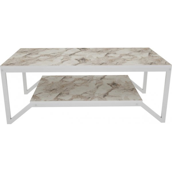Table basse Flora 120 x 60 cm - Blanc Table basse Flora 120 x 60 cm - Blanc